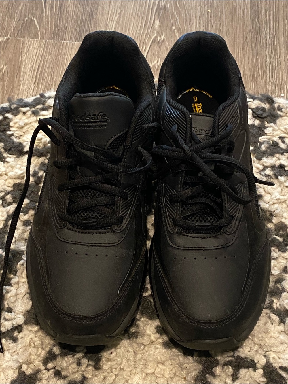 Tredsafe O2 Air Slip Resistant Work Shoes Black Size 9 Anti-Fatigue